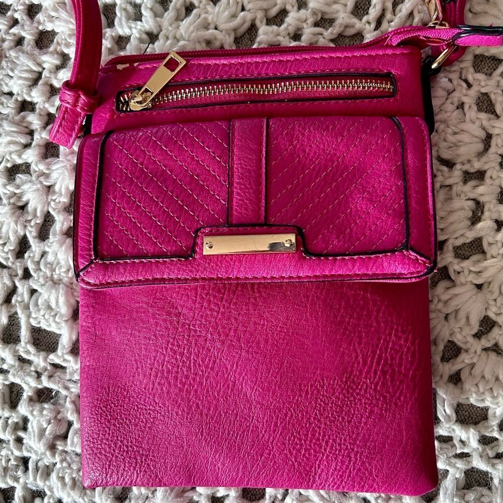 Beautiful fuchsia/hot pink, Crossbody bag